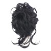 Pelo Desordenado Círculo Barba Larga Bolas Cabeza Pelo