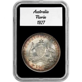 Square coin capsules QUICKSLAB inner diameter 24 mm