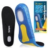 Satipro Insole, Footbed, Sports, Shock Absorption, Unisex, Adults, Children, Size