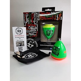 trompos space - Saturn XT Roller Gerardo Montero and Javi De Maria Spinning Top, Green, Medium (SXRVCU)