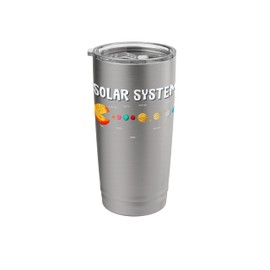 Funny Solar System Astronauts Video Games Teacher kids 2025 Stainless Steel Insulated Tumbler