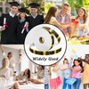 FYSUIMU 1000Pcs Black Gold Drink Tickets Roll Single Raffle Tickets