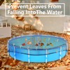 24 Ft Round Above Ground Pool Leaf Net Cover -