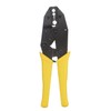 QUARKZMAN Ratchet Crimping Tool for Crimping RG58 RG59 RG62 RG6.255".213".100".068".324"
