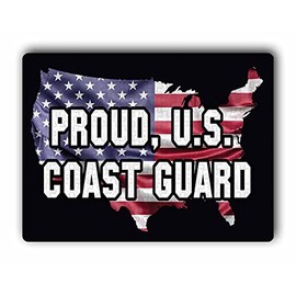 Makoroni - Proud U.S. Coast Guard America USA American - Jigsaw Puzzle 252 pcs, DesR24