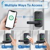 Keypad Smart Door Lock with Handle: Kucacci Keyless Entry Fingerprint