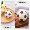 ORFOFE Cute Bubble Making Bath Salt 2pcs Football Shape Bathing