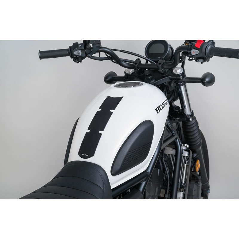 Tanax MF-4777 Motofiz Tank Pad 13 for Motorcycles, Black