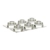 Home Xpert Pack of 6 CLEAR Sofo Dock, bump stop,