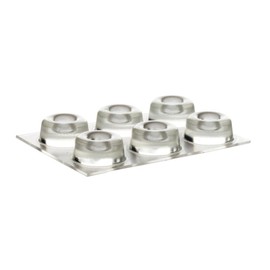 Home Xpert Pack of 6 CLEAR Sofo Dock, bump stop, Cushion, Poly Bumpers Bumper...