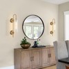 BOKT Mid Century Modern 1-Light Wall Mounted Light Brushed Gold