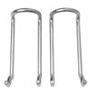 Waki Sangyo ANB-014 Board Hooks, Double Perforated Board, Stainless Steel,