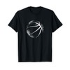 Basketball Silhouette Basketball T-Shirt, black