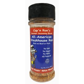 Cap'n Ron's All-American SteakHouse Rub, 2.6 Ounce (Pack of 1)