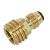 GasSaf Universal Propane Tank Adapter Converts POL LP Tank Service