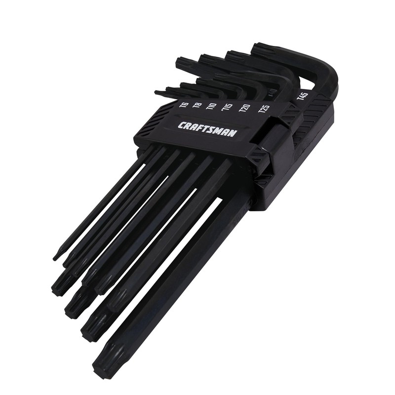 CRAFTSMAN Hex Key Allen Wrench Set with Ball-End, Torx, 10