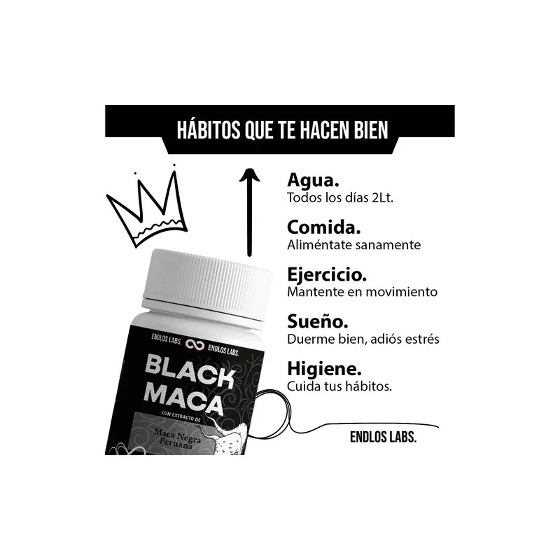 Maca Negra 60 | Precursor Testosterona | Testo Vegano (1)