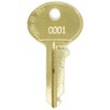 Bommer 1388 Mailbox Replacement Key 1388