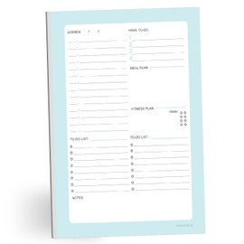 Daily Planner Notepad with To-Do List, Meal Plan, Daily Checklist, 2023 Home Office Essential, Productivity, Organization, Daily Planner (1)
