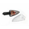 SPNUVR 2Pcs Motorcycle Turn Signal Light Front Or Rear Indicator