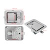 Toolbox Latch Flush Mount Locking Paddle Latch with 2 Keys