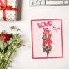 Hying Valentines Gnomes Clear Stamps and Dies for Card Making,
