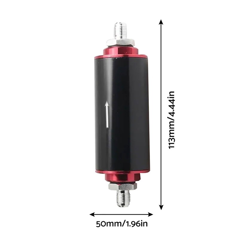 MAX COOL Fuel Filter AN6 AN8 AN10 Adapter 100 Micron