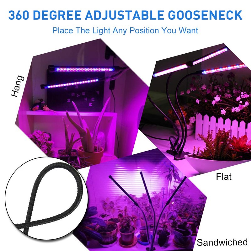 Otryad 40W Grow Light LED Plant Grow Lights Full Spectrum