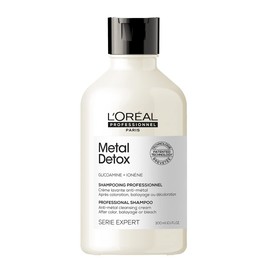 L'Oreal Professionnel Metal Detox | Anti-Breakage Shampoo For Damaged or Color-Treated Hair | Detoxifies & Prolongs Hair Color | For All Hair Types | Sulfate-Free | 10.1 Fl Oz
