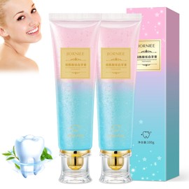 Niacinamide Whitening Toothpaste, Nicotinamide Dazzling Radiant White Toothpastes,Fresh Breath, Protects Enamel, Remove Tooth Stains, Deep Cleaning Care 2PCs