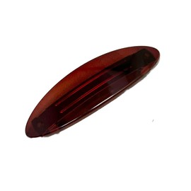 Gachipin® No Slip Barrette, Oval Gloss, Barrette (Brown)