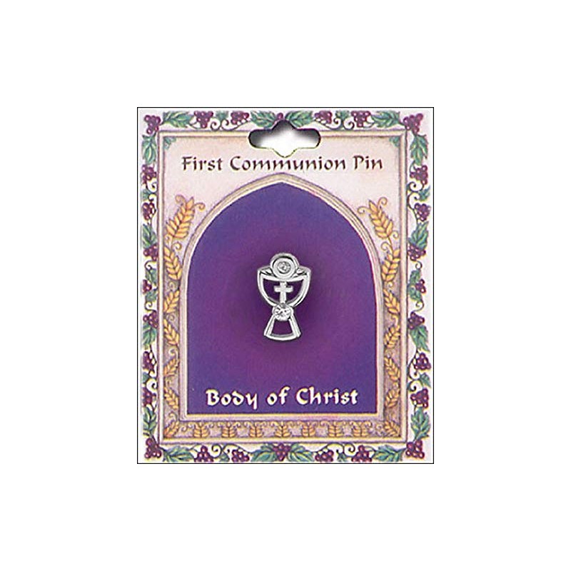 The Healing Corner 1st Communion Pin Chalice Holy Communion Gift