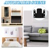 12 Pieces Universal Sectional Sofa Interlocking Metal Couch Connectors Furniture