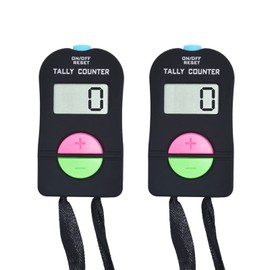 VANVENE Electronic Hand Clicker Counter, Digital Creen Counter,Add and Subtract People Flow Manual Counter Clicker for Golf Sports