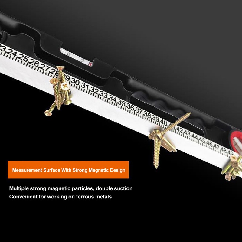 Bubble Level Tool Magnetic Adsorption Multi Function Horizontal Vertical 45