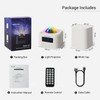 INXDOLHOM M10 Star Projector,Bedroom with Music Bluetooth Speaker and Starry