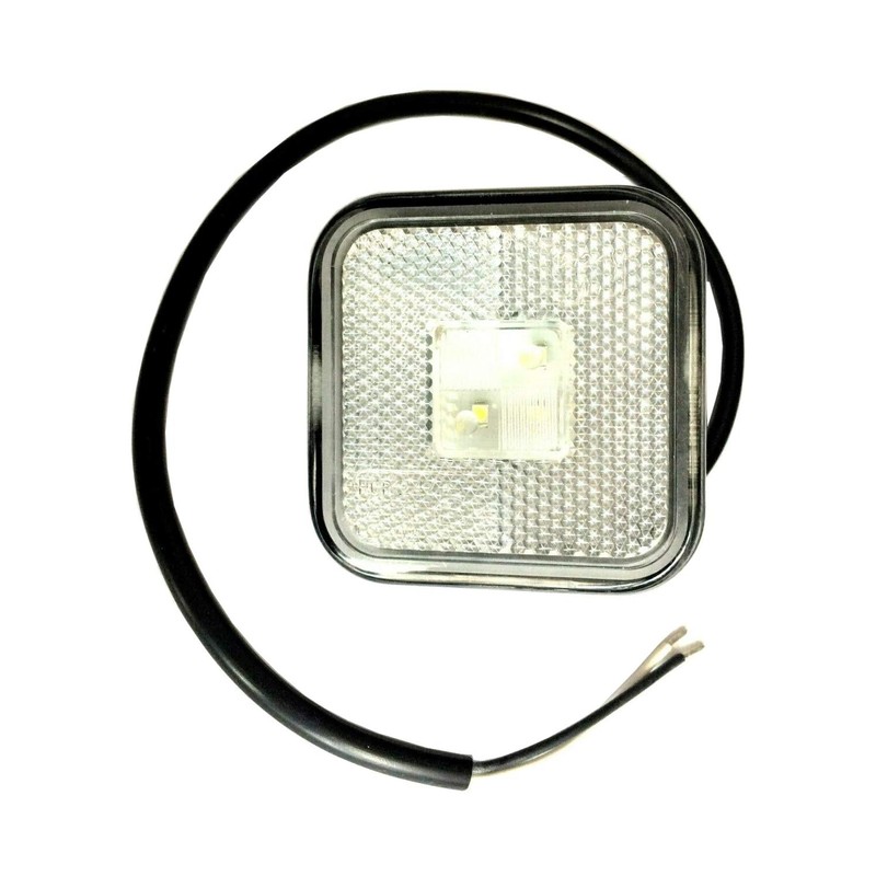White LED Marker Light Position Light E9 Truck Car Trailer