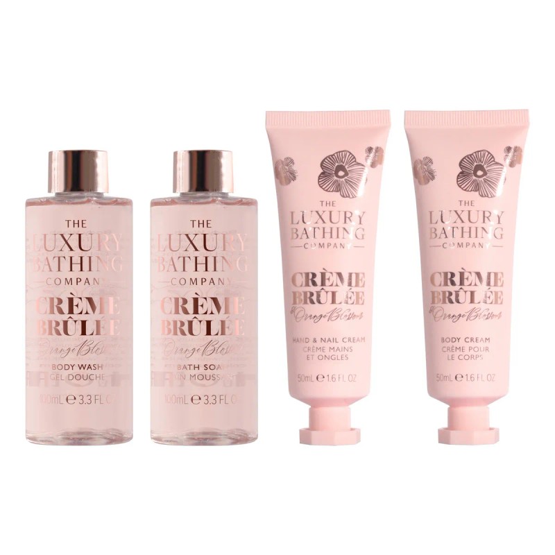 Set 4 Piezas Gel De Baño Y Ducha Con Crema