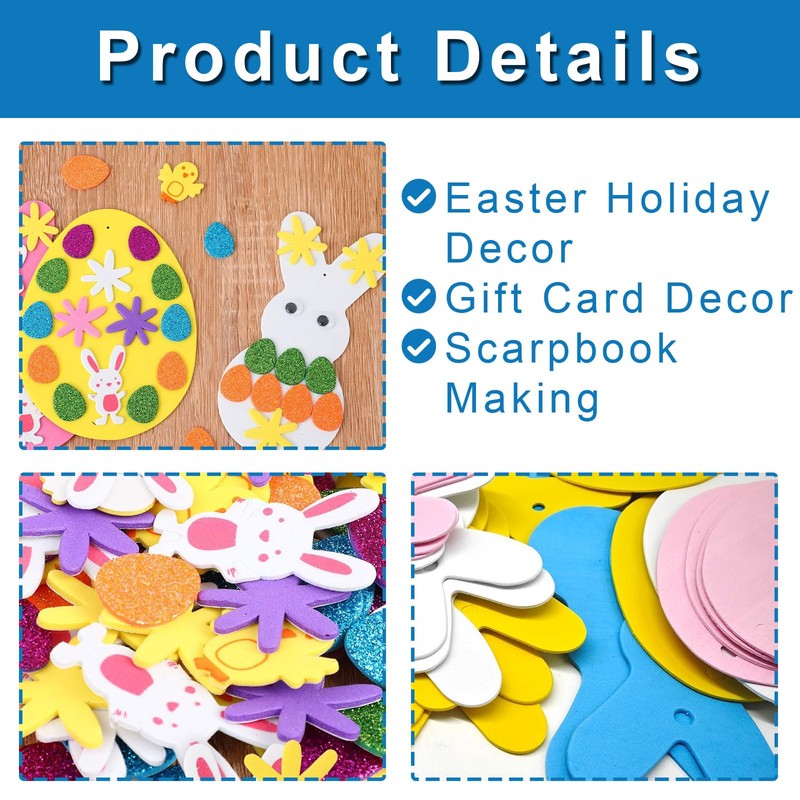 Easter Bunny Egg Craft Kit - Easter Creative Egg and