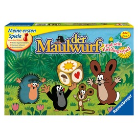 Ravensburger Kinderspiele 21570 - Der Maulwurf und sein Lieblingsspiel - Spieleklassiker für Kinder, Kinderspiel ab 3 Jahren, für 2-4 Spieler