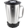 Felji Premium Stainless Steel Jar with Bottom Cap and Blade