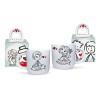 2 Tazas Regalo Boda Aniversario Con Nombre Incluye Cajas