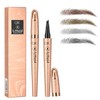Eyebrow Pencil, Eyebrow Pencil with 4 Micro Fork Tips, Durable