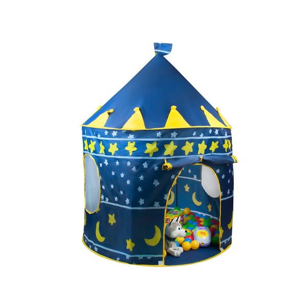 Children's Tent - Castle/Palace for Home and Garden - Blue #1163