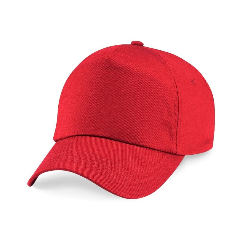 Beechfield Unisex B010 Cap, White, One Size UK