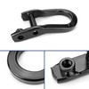 Front Tow Hooks Ring Compatible with 2007-2019 Chevy Silverado GMC