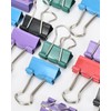 CUARUSUIKA Binder Clips Set,40Pack, 1 in Small Clip, Paper Clips