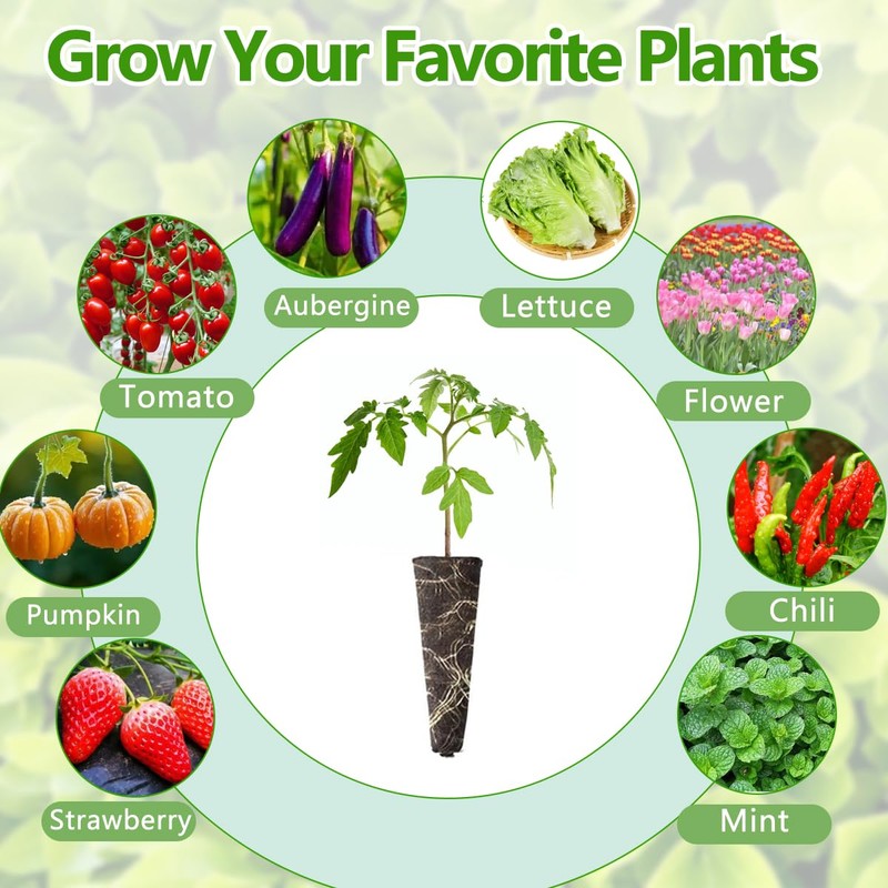 73pcs Seed Pod Kit for Aerogarden, Hydroponics Garden Accessories for