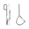 yyangz Pot Hook 12PCS Heavy Duty Pan Rack Holder Hooks,