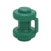 awm Trampoline End Caps Set Green Pack of 6 Protective